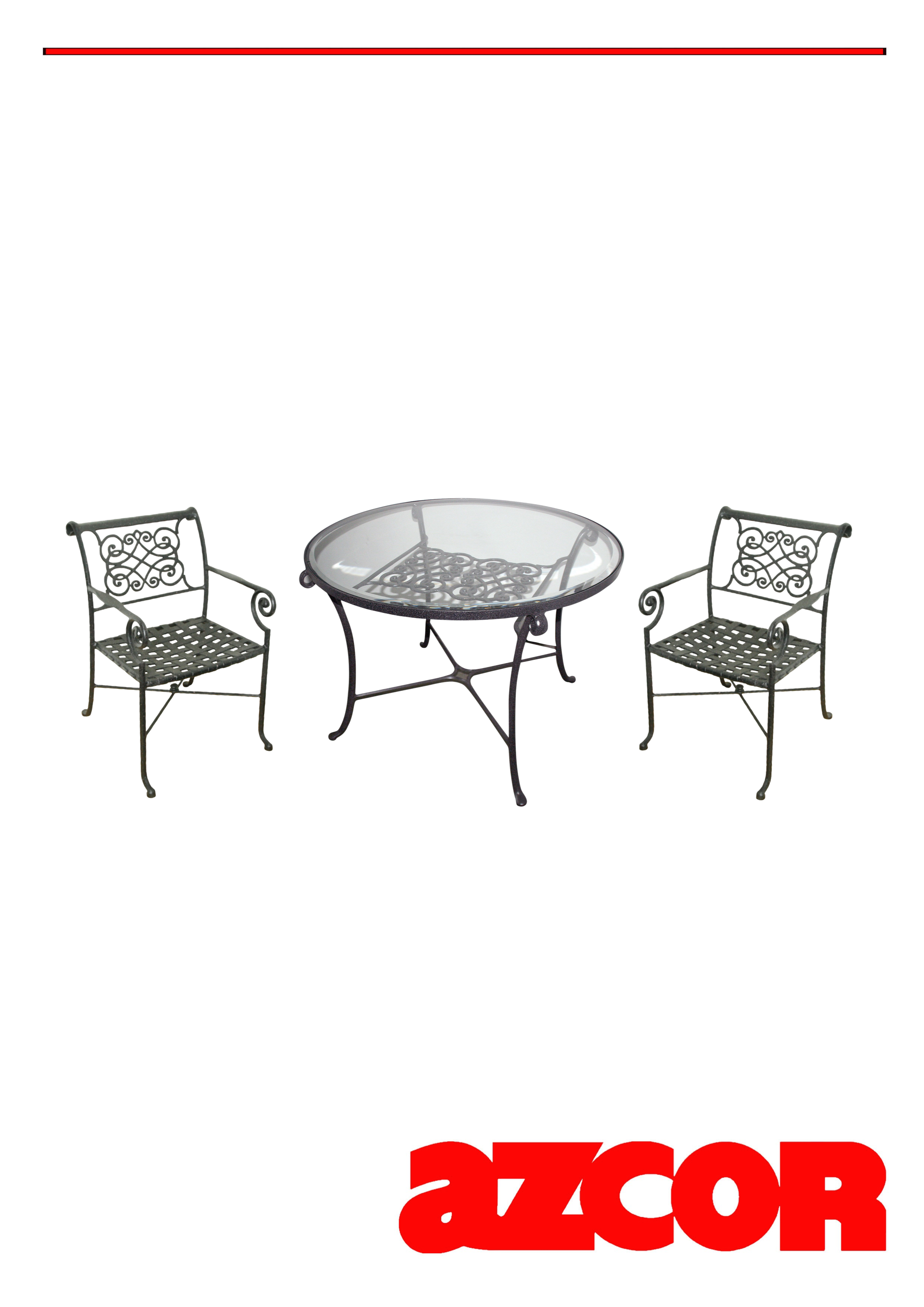 Marina Cast Aluminum Armchair