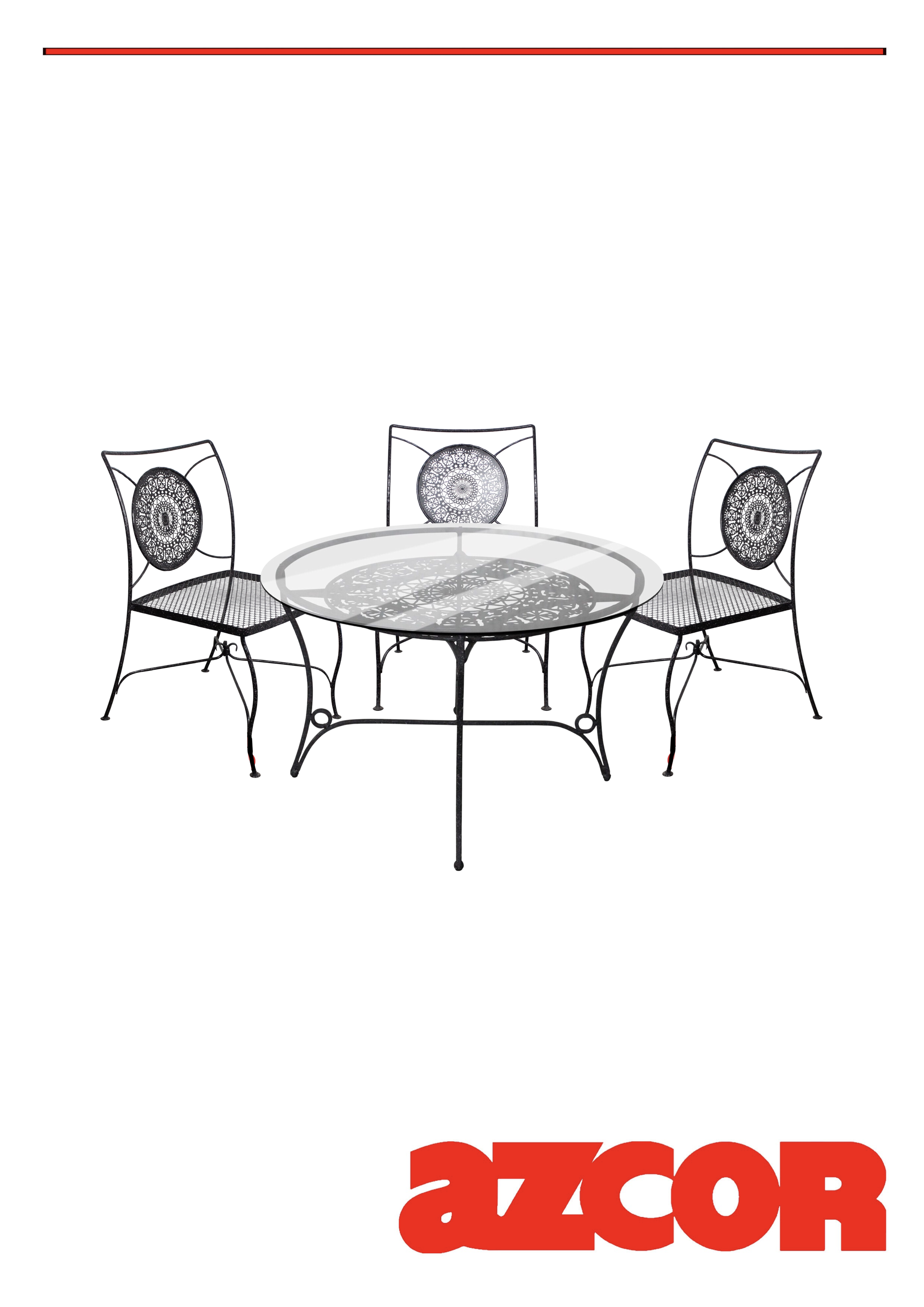 Ganchillo Round Dining Table 1185Ø