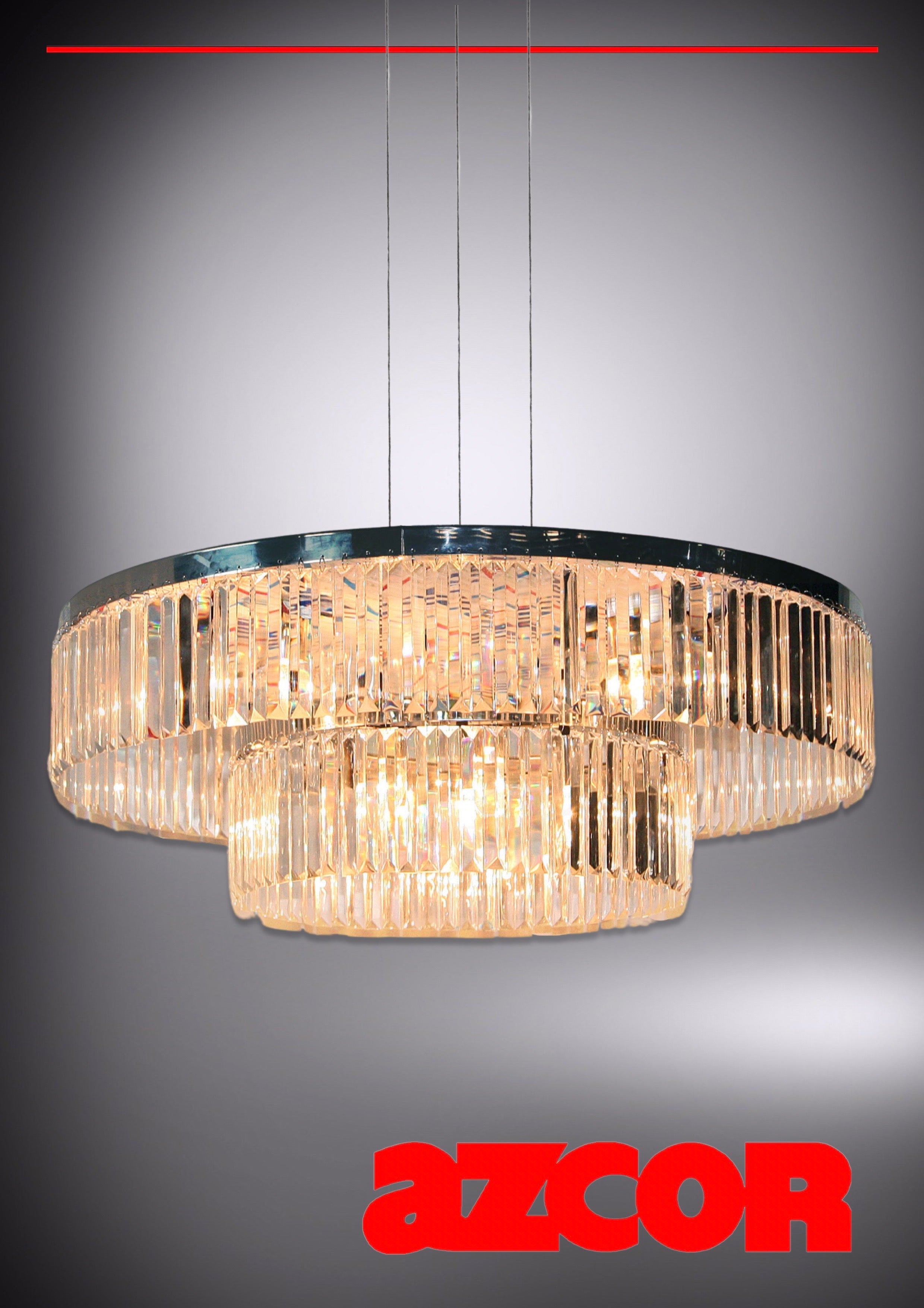 Jewel Crystal Round Chandelier 1000Ø x 6R