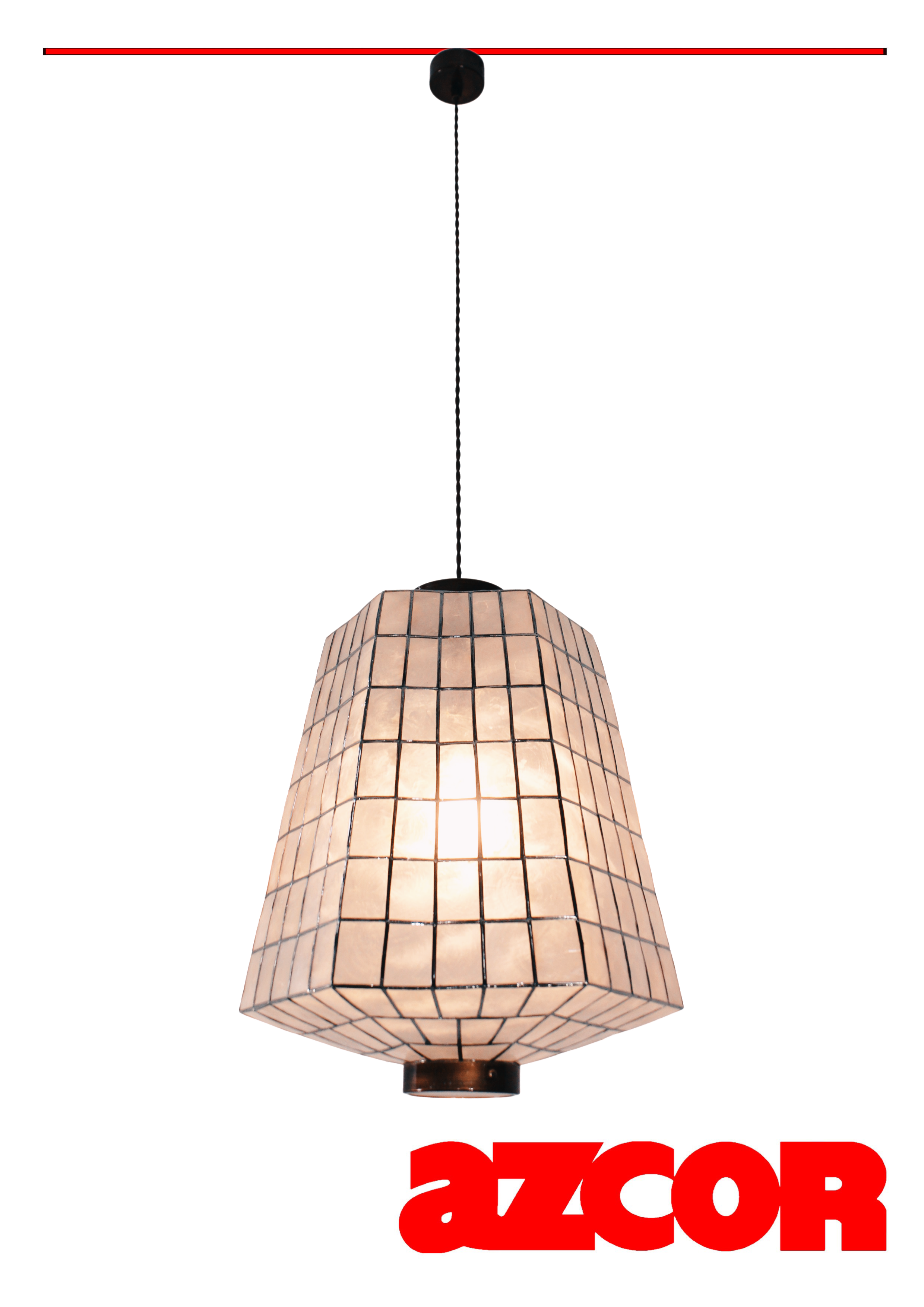 Obispo Capiz Drop Light Medium