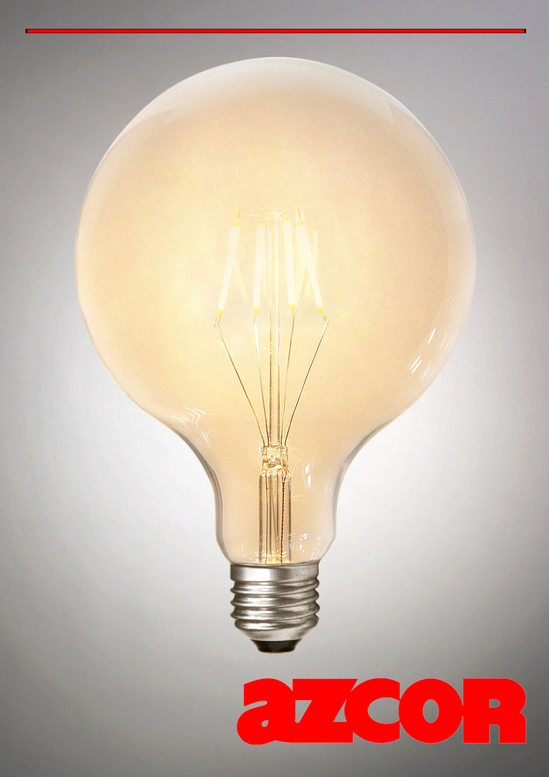E27 Globe Bulb LED 4W (Clear)