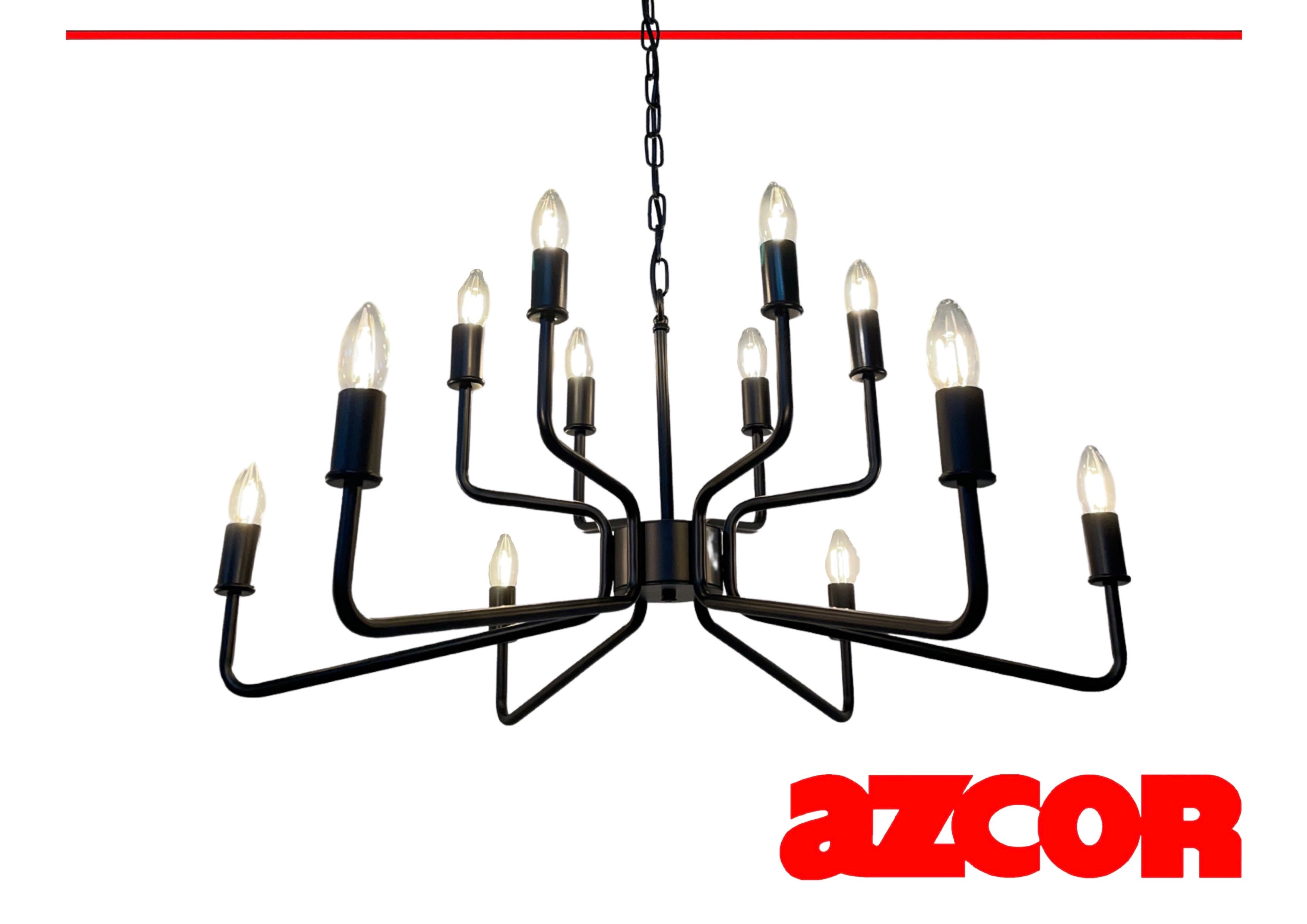 Mecca Non-Rust Aluminum Chandelier 12