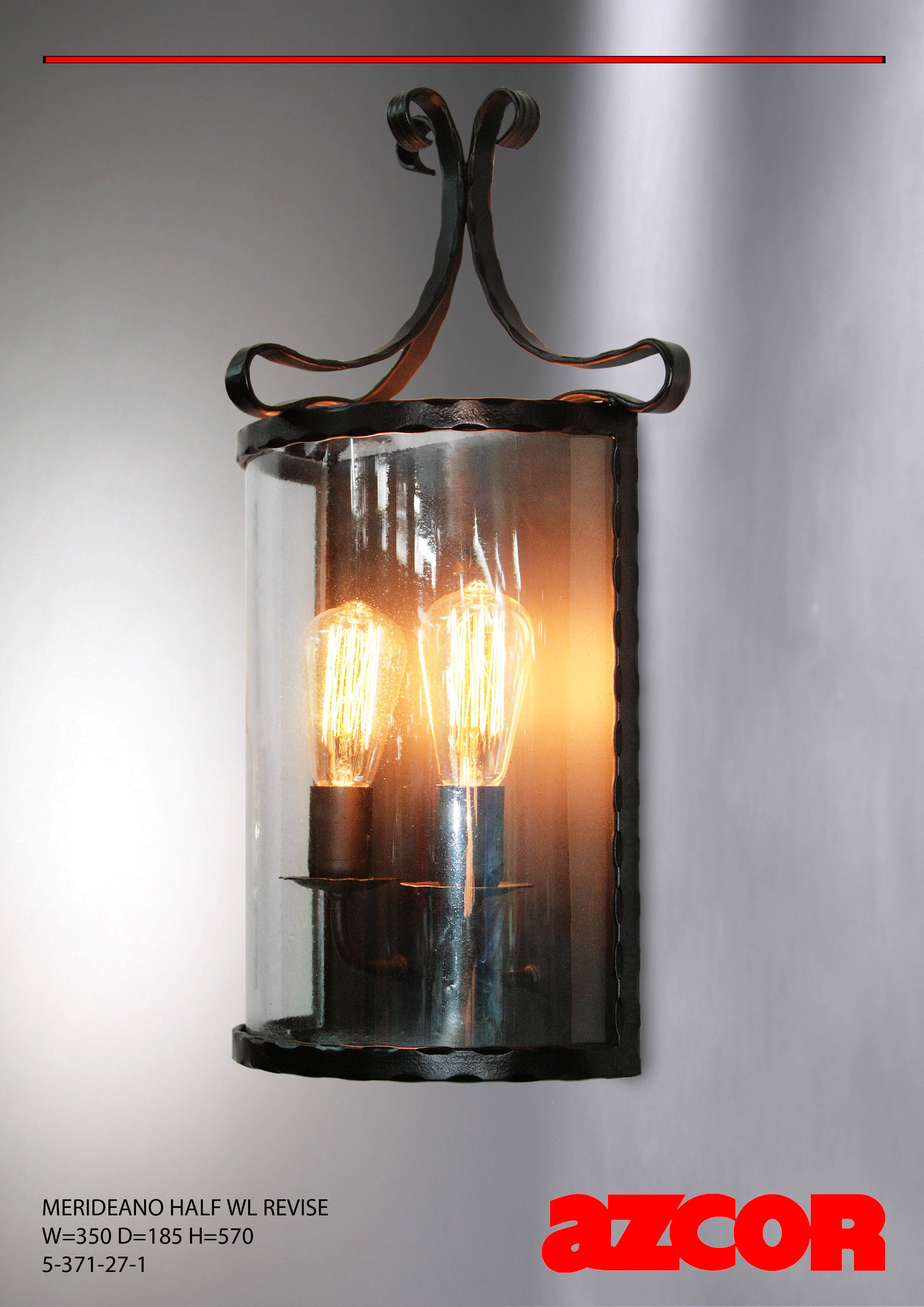 Merideano Half Wall Light