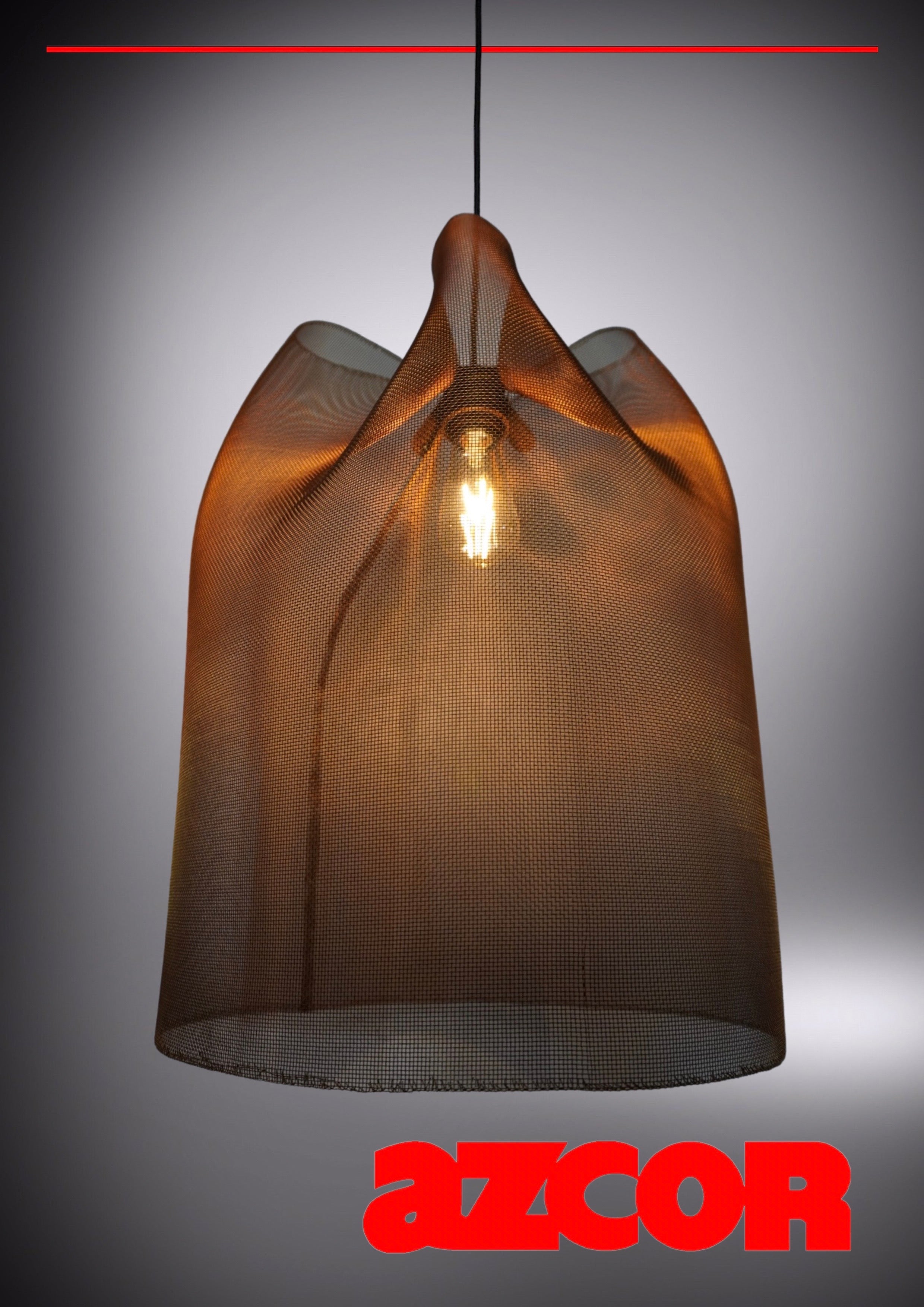 Mitre Bronze Drop Light