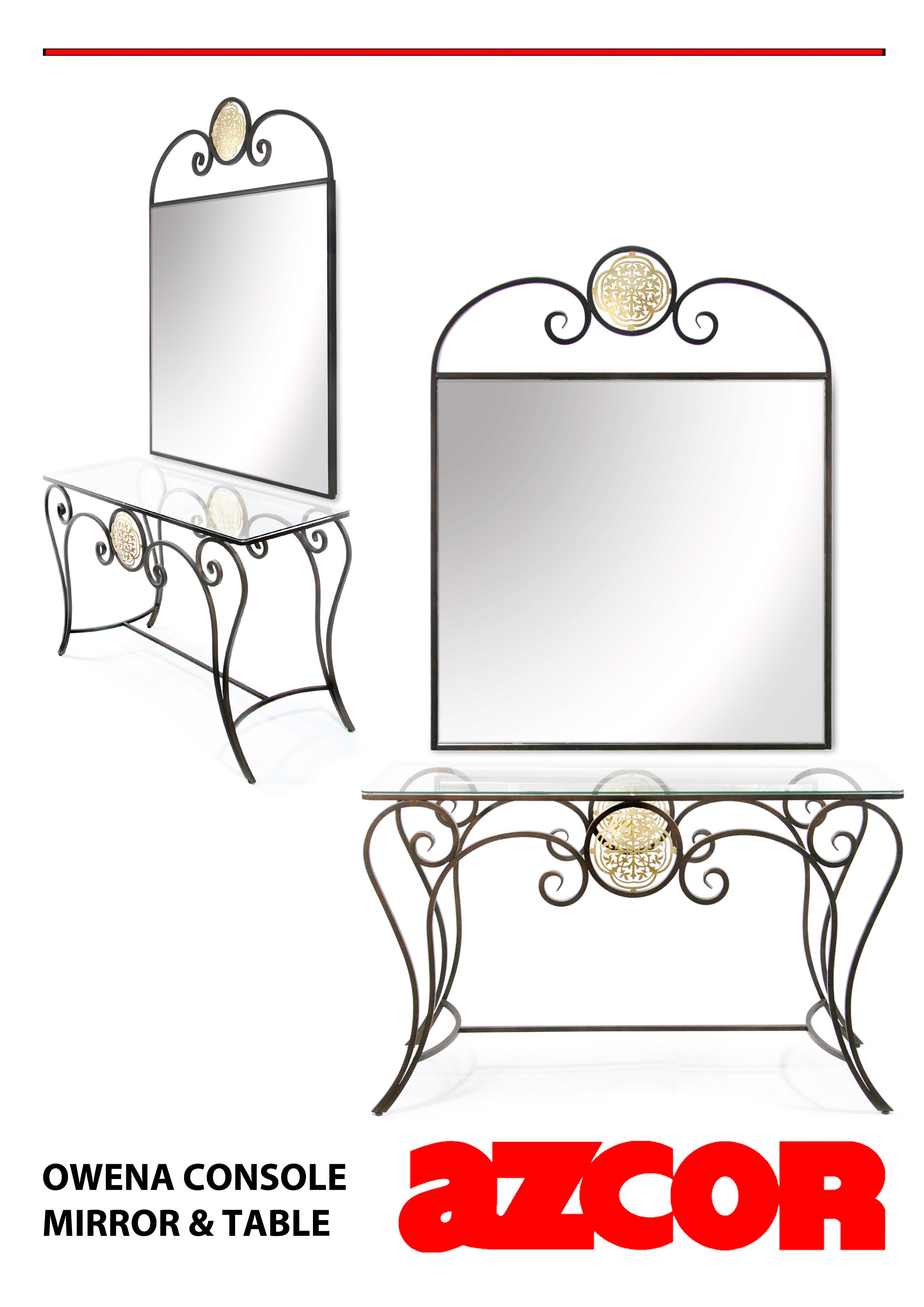 Owena Console Mirror