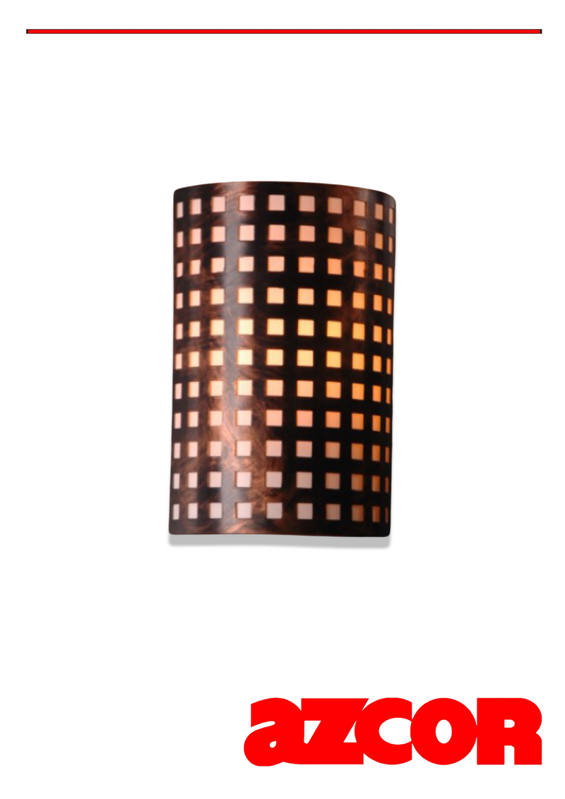 Perforated Wall Sconce