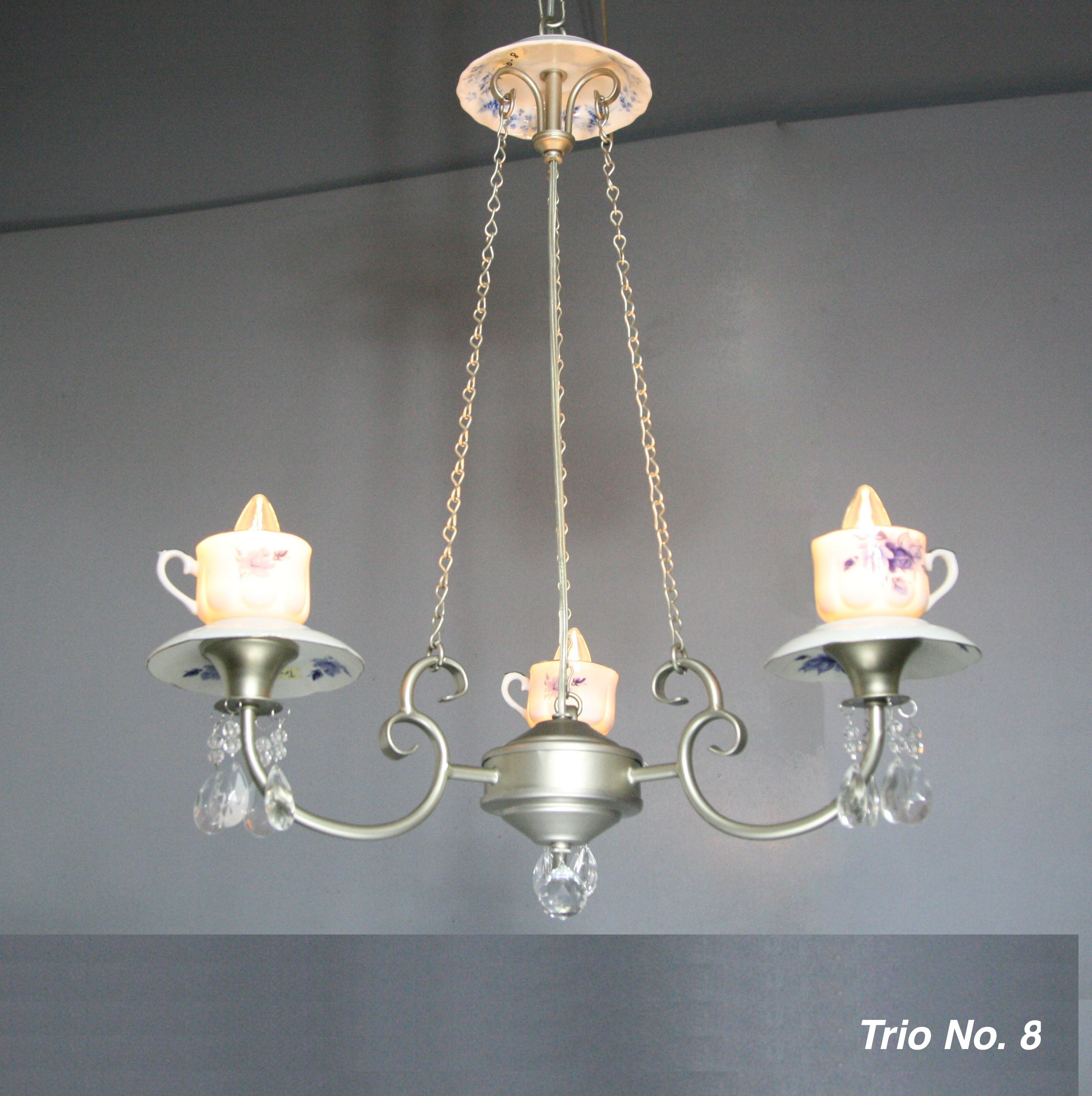 Teacup Chandelier 3