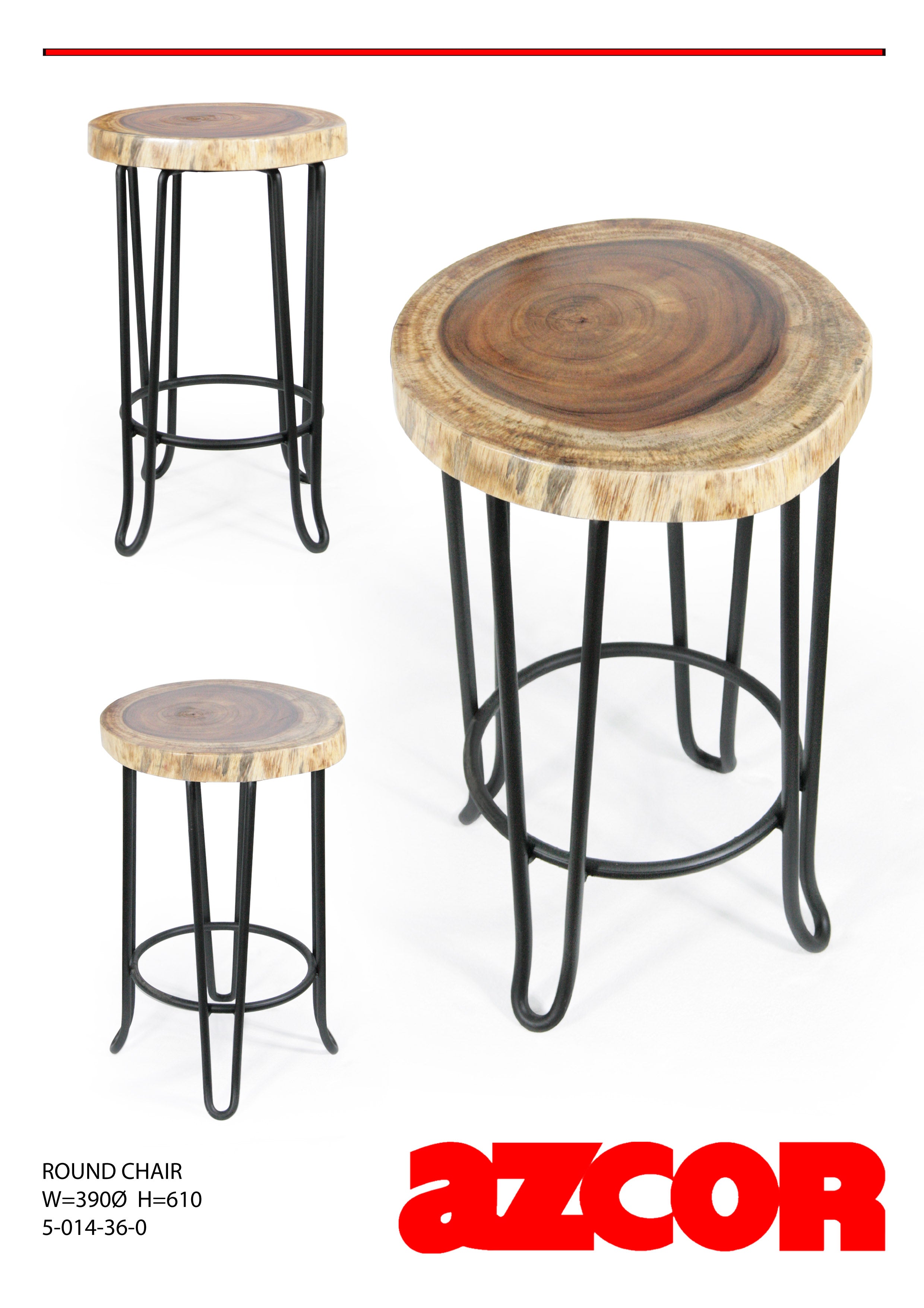 Wood Slice Stool