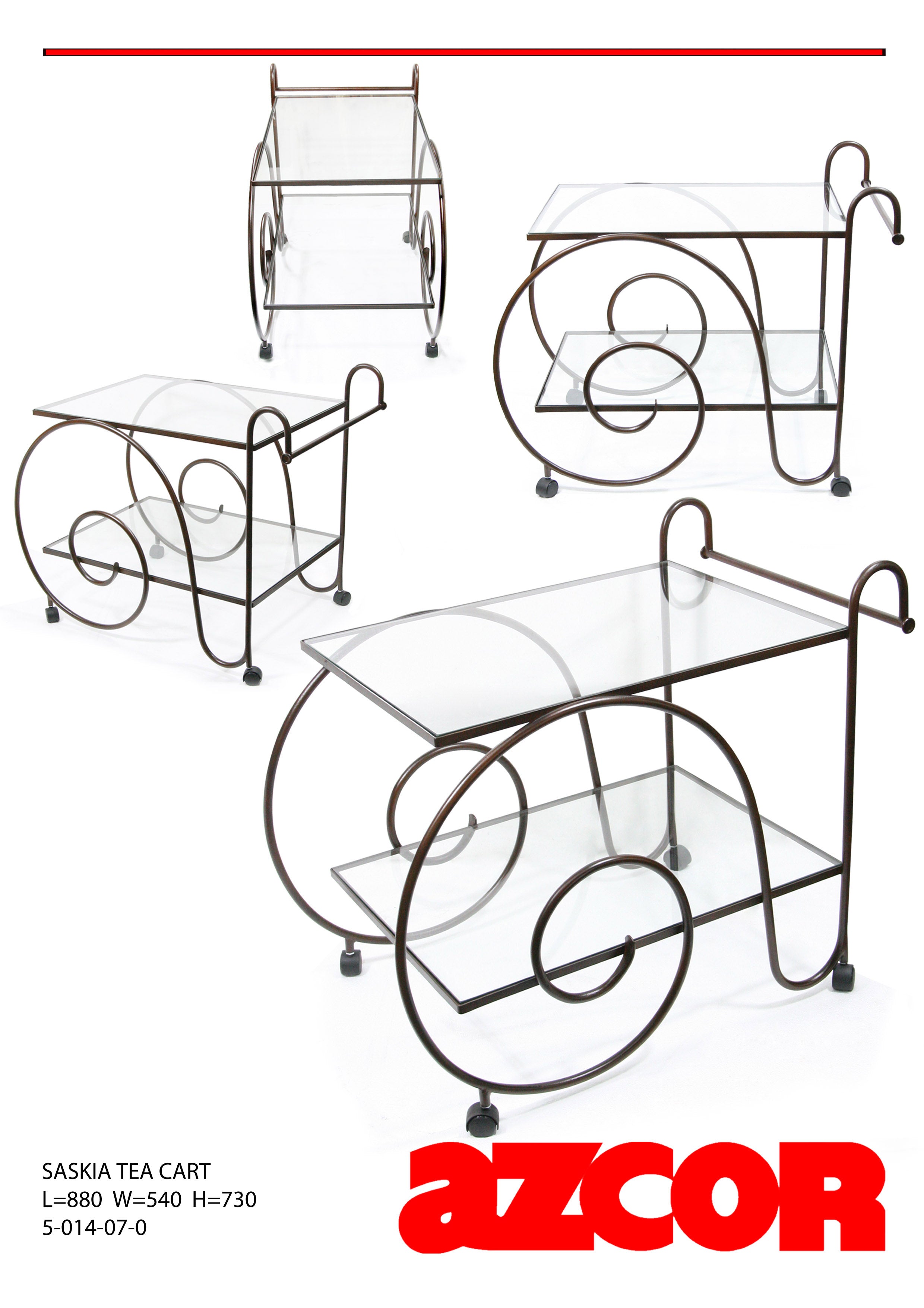 Saskia Tea Cart