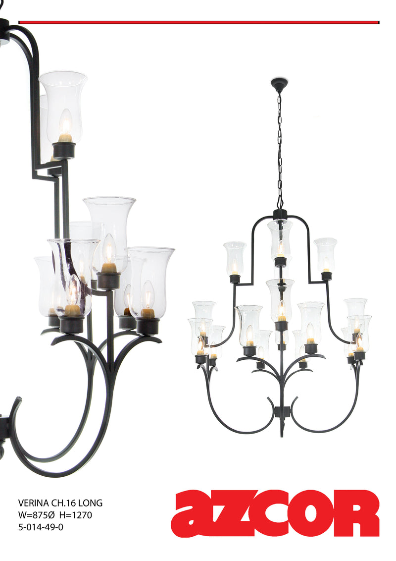 Verina Chandelier Long 16